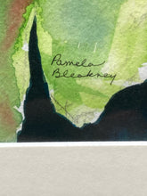 Pamela Bleakney Signed Original "Howard" Watercolor Painting