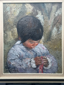 Pascoal de Souza | Untitled Child Study (Signed)