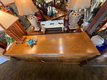 Wood Dresser With Mirror