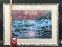 Signed Alex Dzigurski "From Sea To Shining Sea" Lithograph, Framed