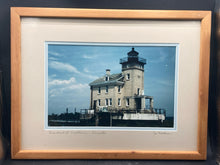 Framed & Matted 8x12" Rondout Lighthouse Photograph
