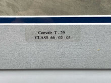 Signed Convair T-29 Class 66-02-03 Print