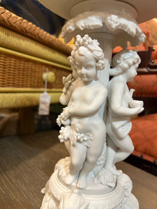 Ceramic Cherub Fruit Bowl