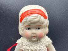 Vintage Japanese Dollhouse Miniature Bisque Girl Doll