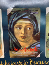 STS The Masters Collector Series Michelangelo Phone Card Set