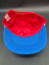 1980s STP Oil Patch Snapback Hat W/ White Brim Rope USA Made