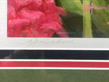 Linda Amundsen Signed "Canna Blossoms II" Framed Print