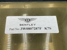 Bentley License Plate Moulding OEM 3W0807287F K7S