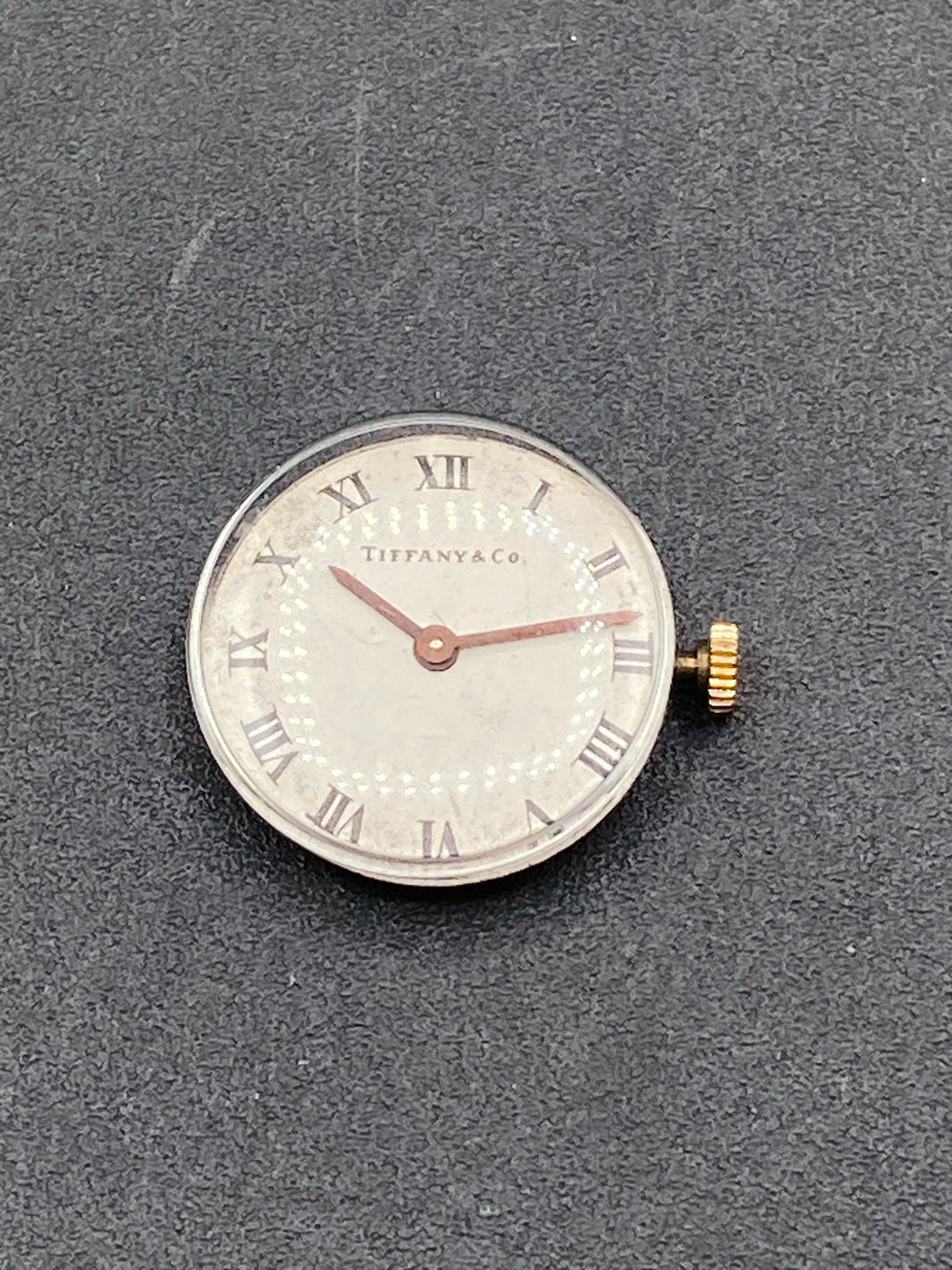 Tiffany & Co. 17 Jewels Timepiece w/ Internals & Cover *SEE DESCRIPTION*