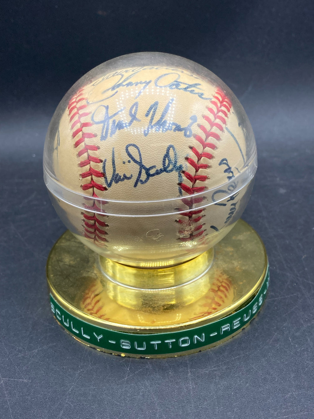 1980 Vin Scully Signed Baseball W/ 1980 Los Angeles Dodgers Signatures