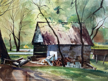 Ranulph Bye Signed Original "Limekiln Pike" Impressionist Watercolor Painting