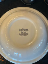 English Pottery Black Crow Bowl