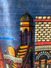 Vintage Kaaba, Al-Masjid an-Nabawi, & Al Aqsa Mosque Islamic Wall Tapestry