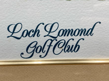 Brian D. Morgan Signed Loch Lomond Limited Edition Framed Golf Photograph