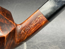 Vintage Tim West Signed Freehand 8 Panel Estate Bent Pipe, Unused