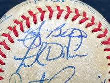 1986 Houston Astros Team Signed Baseball W/ Nolan Ryan and Yogi Berra Signatures
