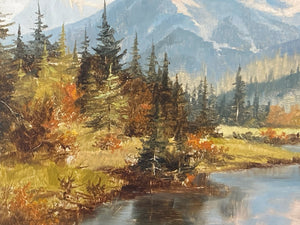 Original Louis Ramus Signed Oil Painting, Framed