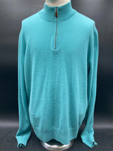 Mette Cashmere Quarter Zip Sweater, XL