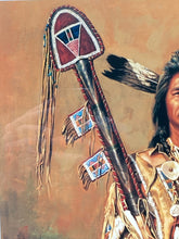Chuck Ren Signed "The Warrior" Framed Poster Print