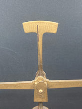 Antique Brass Apothecary & Goldsmith's Scale