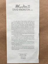 David Knowlton Signed "Misty Grove" Limited Edition Art Print, Framed