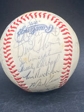 1983 Los Angeles Dodgers Team Signed Baseball W/ Koufax Baker Hershier Sax