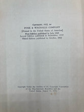 Etiquette: The Blue Book Of Social Usage Emily Post (1922 Third Printing HC DJ)