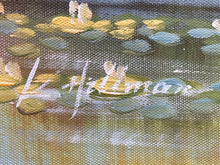 K. Hillman Signed Original Tropical Landscape Oil Painting