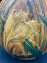 Antique Frederick Hurten Rhead Wardle Art Pottery Tulips Bottle Vase