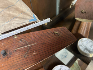 Antique Pond Yacht on Stand