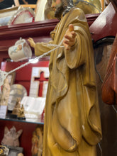 Hand Carved Jesus on Cloud Wall Hanging