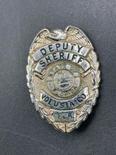 Vintage Obsolete 1960s Voulsia County Florida Deputy Sheriff Badge