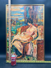 Original Tea Weintraub Sternklar Signed Oil Painting, Framed