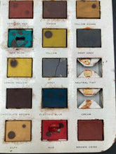 Vintage Western Paint Box English Tin Litho Paint Set