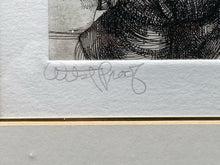 Charles Bragg Signed "X-Ray 1898" Framed Artist Proof Print