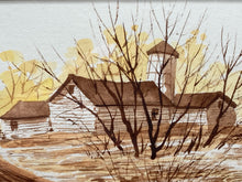 Wally Bilyeau Signed "Country Scene" Watercolor Painting W/ CoA - view 3