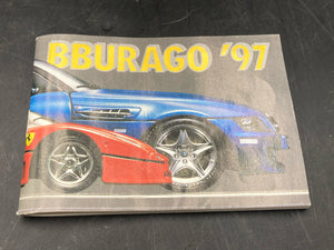 Burago 1/18 1991 Bugatti EB 110 Die Cast W/ Box & Booklets