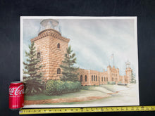 Suzy Leeja Carrington Signed "Navesink Twin Lights Lighthouse" Artist Proof