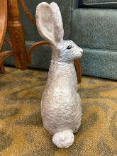 Silver Concrete Rabbit