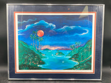 Aimee Trayser Signed Limited Edition "Dawn Down Island II" Framed Lithograph