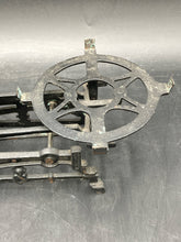 Antique 2 Kilogram Cast Iron Balance Scale W/ Brass Pans