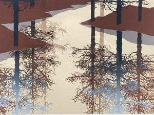 James Hagen Signed "Oakbrook" Limited Edition Serigraph, Framed