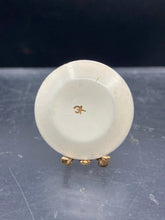Vintage El-Kru Dollhouse Miniature Christmas 1976 Plate w/ Stand