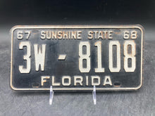 Vintage 1967/1968 Florida License Plate