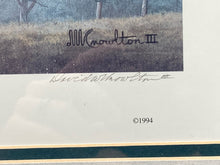 David Knowlton Signed "Misty Grove" Limited Edition Art Print, Framed