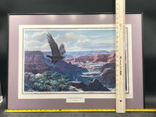 Don Balke Siged "Soaring The Canyon" Framed Lithograph