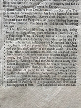 Antique August 16 1748 Caledonian Mercury Framed Newspaper