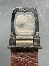 42" Full Quill Ostrich Leather Belt, Brown