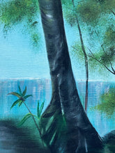 Original E. Wilson Sanders 16x20" Flordia Egret Painting