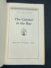The Catcher In The Rye By J.D. Salinger HCDJ (1951 Book Club Edition)